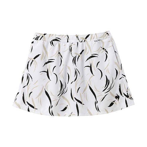 ルコックスポルティフ グラフィックゲームスコート （ LN4FSK31L-WH00 ）[ lecoq sportif SK レディース ]24FW【ネットバーゲン】