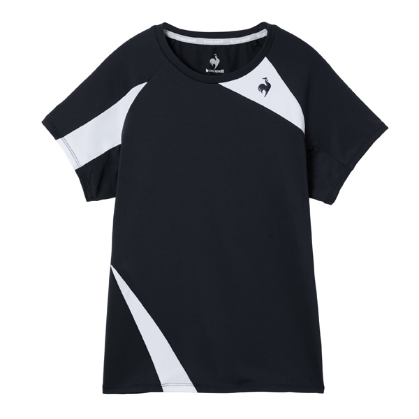 ルコックスポルティフ 半袖ゲームシャツ （ LN5FHT12L-NV00 ）[ lecoq sportif LS レディース ]25FW