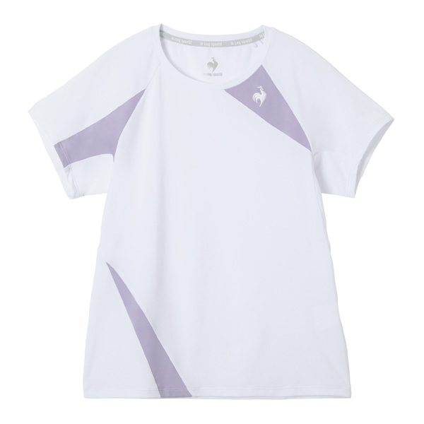 ルコックスポルティフ 半袖ゲームシャツ （ LN5FHT12L-WH00 ）[ lecoq sportif LS レディース ]25FW