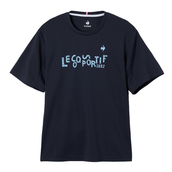 ルコックスポルティフ プラクティスシャツ （ LN5FHT12M-NV00 ）[ lecoq sportif MS メンズ ]25FW
