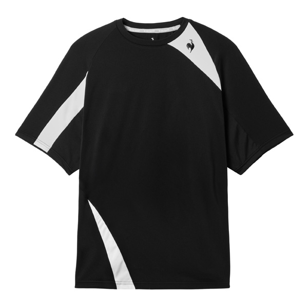 ルコックスポルティフ 半袖ゲームシャツ （ LN5FHT13M-BK00 ）[ lecoq sportif MS メンズ ]25FW