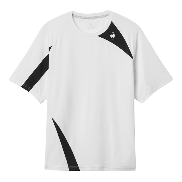 ルコックスポルティフ 半袖ゲームシャツ （ LN5FHT13M-WH00 ）[ lecoq sportif MS メンズ ]25FW
