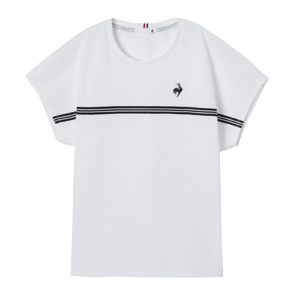 ルコックスポルティフ 半袖ゲームシャツ （ LN5FHT20L-WH00 ）[ lecoq sportif LS レディース ]25FW