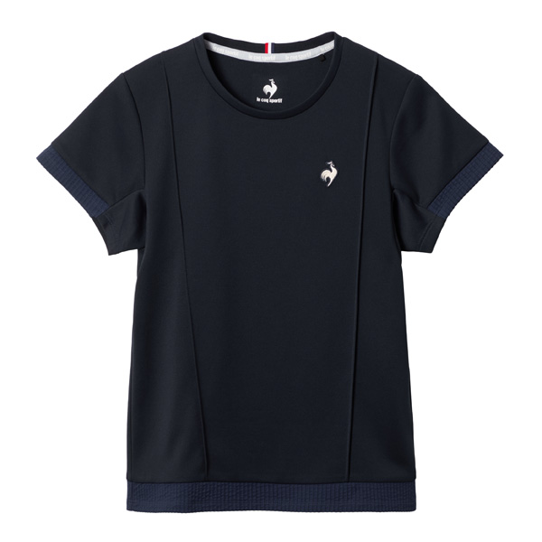 ルコックスポルティフ 半袖ゲームシャツ （ LN5FHT21L-NV00 ）[ lecoq sportif LS レディース ]25FW
