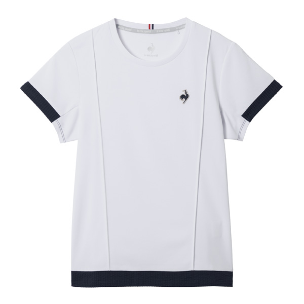 ルコックスポルティフ 半袖ゲームシャツ （ LN5FHT21L-WH00 ）[ lecoq sportif LS レディース ]25FW
