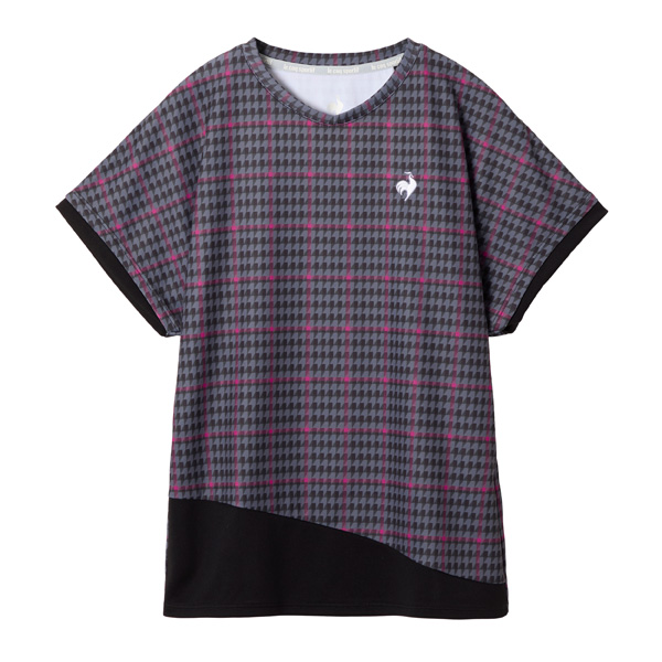 ルコックスポルティフ ゲームシャツ （ LN5FHT30L-BK00 ）[ lecoq sportif LS レディース ]25FW