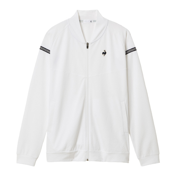 ルコックスポルティフ フルジップジャケット （ LN5FJK20M-WH00 ）[ lecoq sportif MWJ メンズ ]25FW