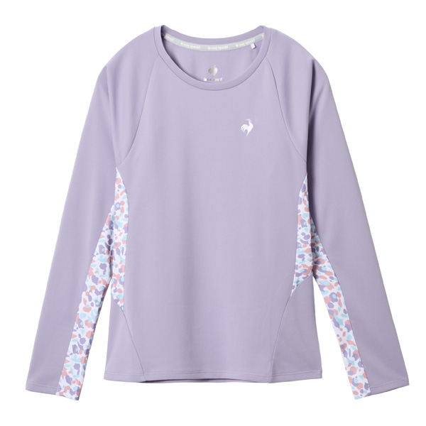 ルコックスポルティフ Aile forme 長袖ゲームシャツ （ LN5FLT10L-PP00 ）[ lecoq sportif LS レディース ]25FW