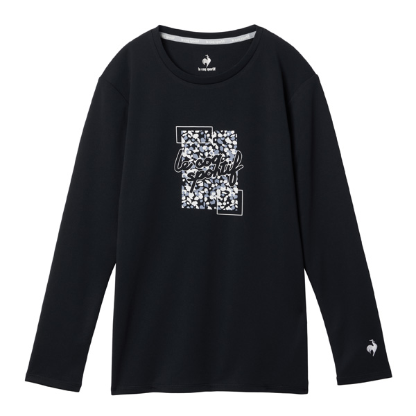 ルコックスポルティフ 長袖プラクティスシャツ （ LN5FLT30L-NV00 ）[ lecoq sportif LS レディース ]25FW
