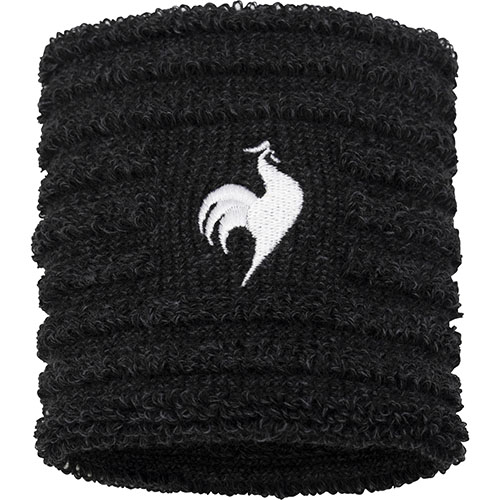 ルコックスポルティフ パイルボーダーリストバンド （ LN5SAZ11U-BKWH ）[ lecoq sportif ACC アクセサリー ]25SS