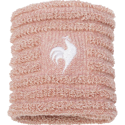 ルコックスポルティフ パイルボーダーリストバンド （ LN5SAZ11U-PKWH ）[ lecoq sportif ACC アクセサリー ]25SS