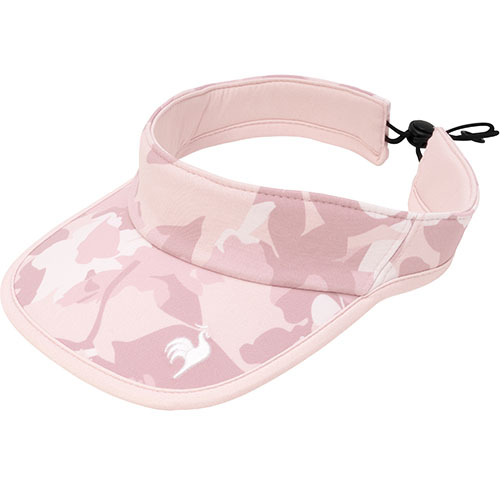 ルコックスポルティフ リバーシブルサンバイザー （ LN5SCP70L-PKWH ）[ lecoq sportif SUV アクセサリー ]25SS【ネットバーゲン】