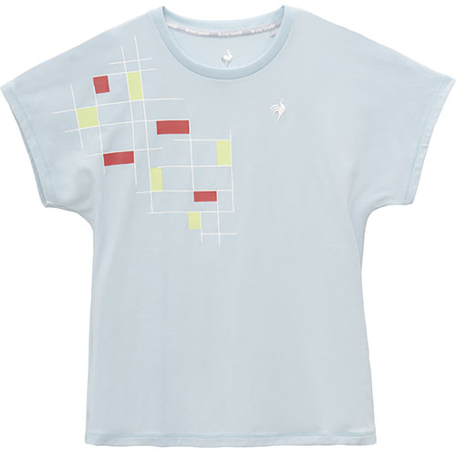 ルコックスポルティフ 接触冷感ゲームシャツ （ LN5SHT50L-BL00 ）[ lecoq sportif LS レディース ]25SS【ネットバーゲン】