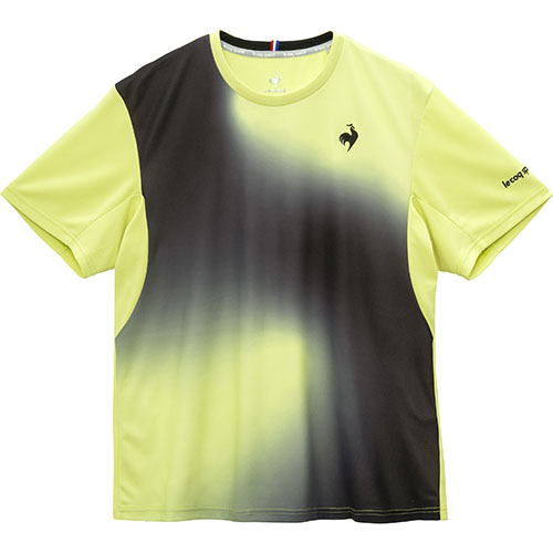 〇ルコックスポルティフ グラデーションゲームシャツ （ LN5SHT51M-LM00 ）[ lecoq sportif MS メンズ ]25SS【ネットバーゲン】