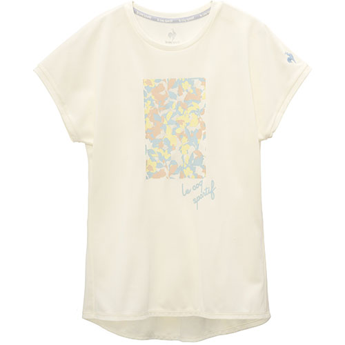 ルコックスポルティフ 汗染み軽減プラクティスシャツ （ LN5SHT52L-WH01 ）[ lecoq sportif LS レディース ]25SS【ネットバーゲン】