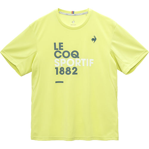 ルコックスポルティフ ロゴプラクティスシャツ （ LN5SHT52M-LM00 ）[ lecoq sportif MS メンズ ]25SS【ネットバーゲン】