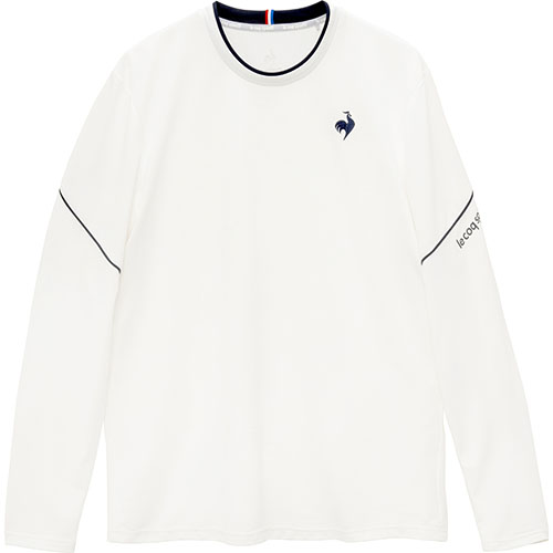 ルコックスポルティフ プラクティス長袖シャツ （ LN5SLT50M-WH00 ）[ lecoq sportif MS メンズ ]25SS【ネットバーゲン】