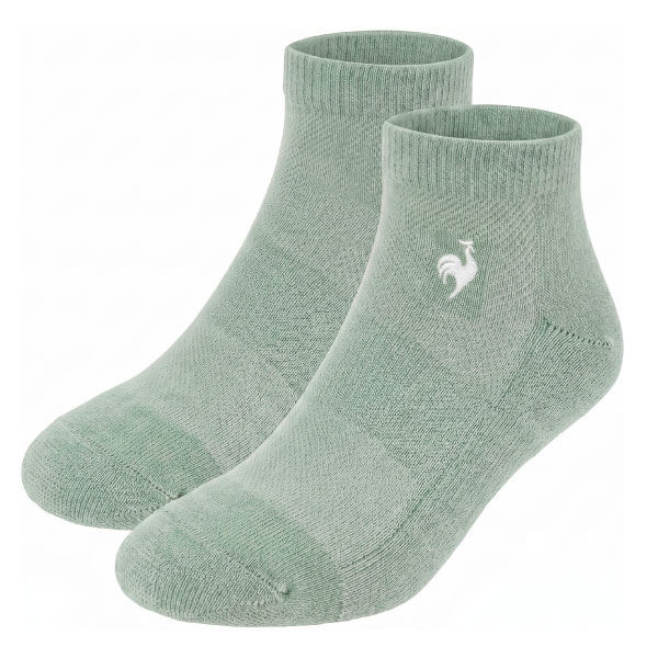 ルコックスポルティフ テニスアンクルソックス （ LN5SSO11U-GR00 ）[ lecoq sportif LSC アクセサリー ]26FW