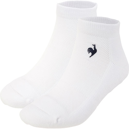 ルコックスポルティフ テニスアンクルソックス （ LN5SSO11U-WHNV ）[ lecoq sportif LSC アクセサリー ]25SS