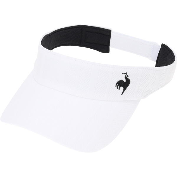 ルコックスポルティフ ジャガードバイザー （ LN6FCP14L-WH00 ）[ lecoq sportif SUV アクセサリー ]26FW