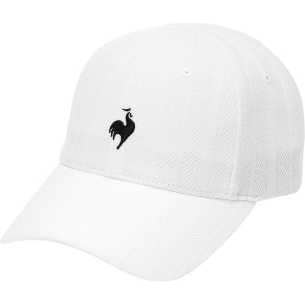 ルコックスポルティフ ジャガードキャップ （ LN6FCP14M-WH00 ）[ lecoq sportif CP アクセサリー ]26FW