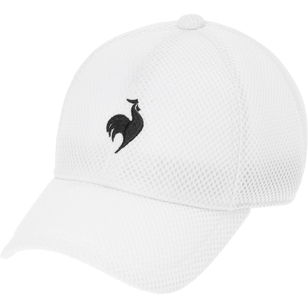 ルコックスポルティフ Wラッセルメッシュキャップ （ LN6FCP15M-WH00 ）[ lecoq sportif CP アクセサリー ]26FW