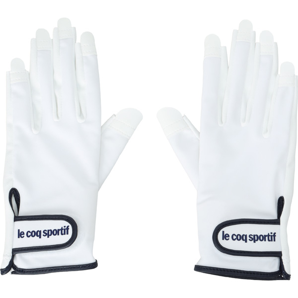 ルコックスポルティフ グローブ （ LN6FGV11L-WH00 ）[ lecoq sportif ACC アクセサリー ]26FW