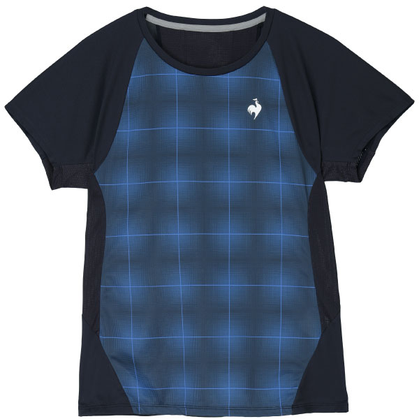 ルコックスポルティフ Aile forme air ゲームシャツ （ LN6FHT00L-NV00 ）[ lecoq sportif LS レディース ]26FW