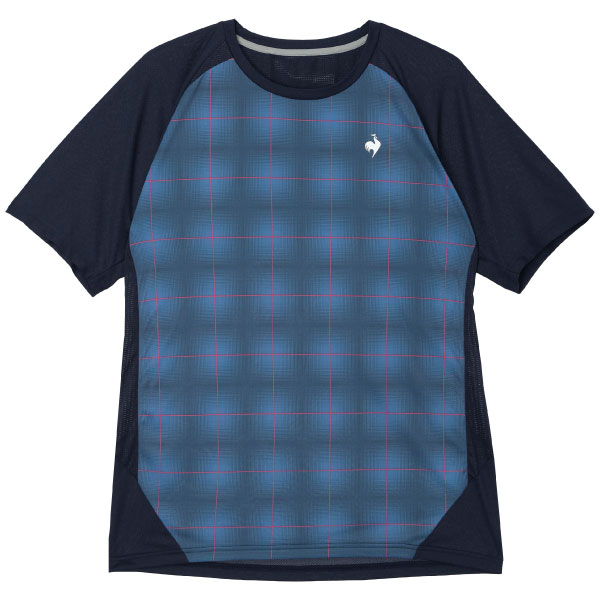 ルコックスポルティフ Aile forme air ゲームシャツ （ LN6FHT00M-NV00 ）[ lecoq sportif MS メンズ ]26FW