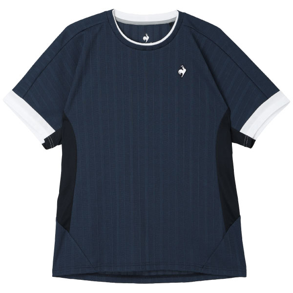 ルコックスポルティフ Aile forme ゲームシャツ （ LN6FHT10M-NV00 ）[ lecoq sportif MS メンズ ]26FW
