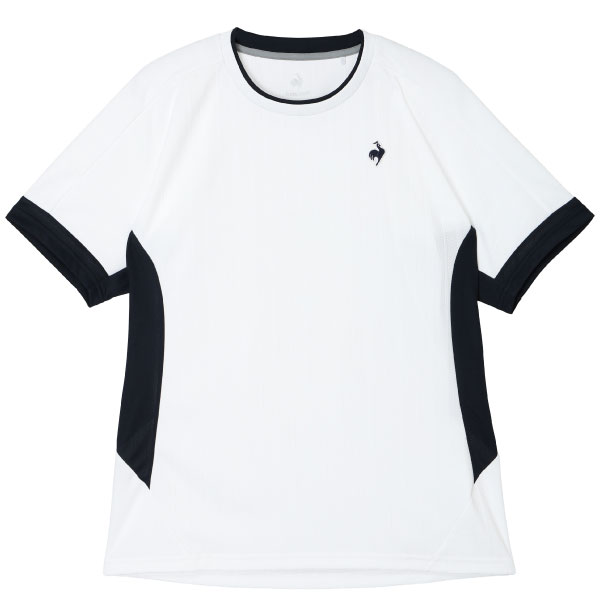 ルコックスポルティフ Aile forme ゲームシャツ （ LN6FHT10M-WH00 ）[ lecoq sportif MS メンズ ]26FW