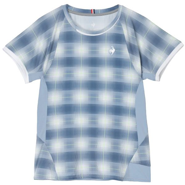 ルコックスポルティフ Aile forme ゲームシャツ （ LN6FHT20L-BL00 ）[ lecoq sportif LS レディース ]26FW