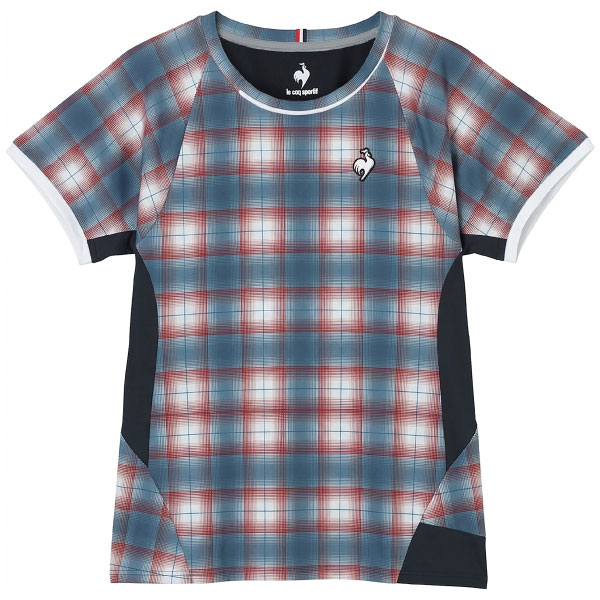ルコックスポルティフ Aile forme ゲームシャツ （ LN6FHT20L-NV00 ）[ lecoq sportif LS レディース ]26FW