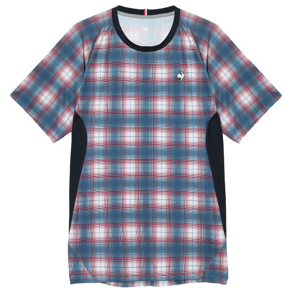 ルコックスポルティフ Aile forme ゲームシャツ （ LN6FHT20M-NV00 ）[ lecoq sportif MS メンズ ]26FW