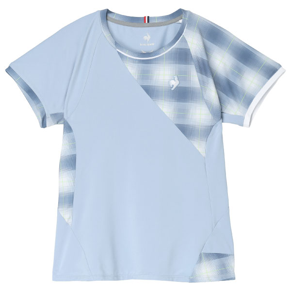 ルコックスポルティフ Aile forme ゲームシャツ （ LN6FHT21L-BL00 ）[ lecoq sportif LS レディース ]26FW