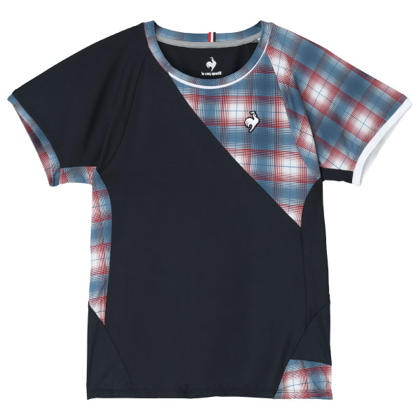 ルコックスポルティフ Aile forme ゲームシャツ （ LN6FHT21L-NV00 ）[ lecoq sportif LS レディース ]26FW
