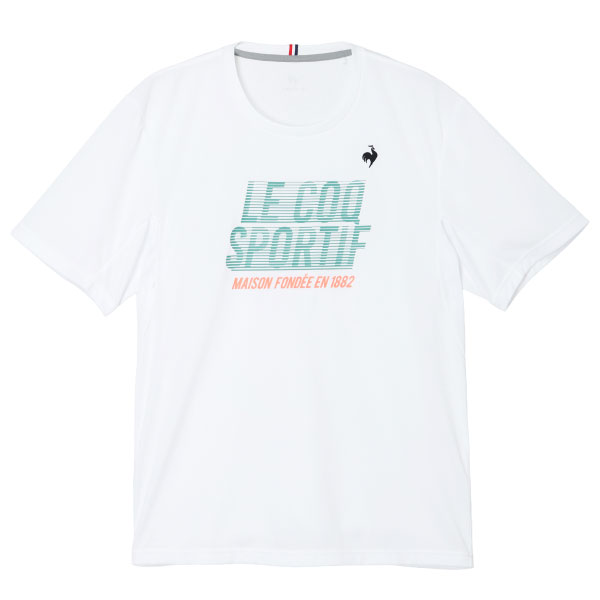 ルコックスポルティフ プラクティスシャツ （ LN6FHT23M-WH00 ）[ lecoq sportif MS メンズ ]26FW