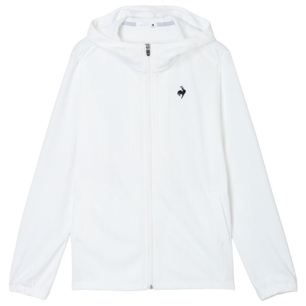 ルコックスポルティフ ジャガードボンバージャケット （ LN6FJK10L-WH00 ）[ lecoq sportif LWJ レディース ]26FW