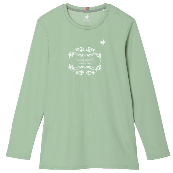 ルコックスポルティフ 長袖プラクティスシャツ （ LN6FLT24L-GR00 ）[ lecoq sportif LS レディース ]26FW