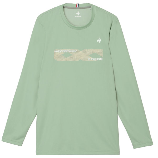 ルコックスポルティフ 長袖プラクティスシャツ （ LN6FLT24M-GR00 ）[ lecoq sportif MS メンズ ]26FW