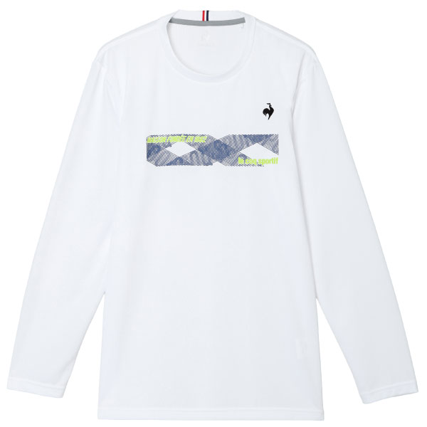 ルコックスポルティフ 長袖プラクティスシャツ （ LN6FLT24M-WH00 ）[ lecoq sportif MS メンズ ]26FW