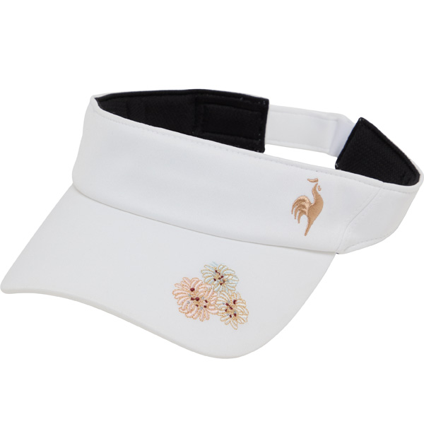 【販売開始前商品 3月6日発売】ルコックスポルティフ PAUL&JOEコラボ サンバイザー （ LN6SCP40L-WH00 ）[ lecoq sportif SUV アクセサリー ]26SS