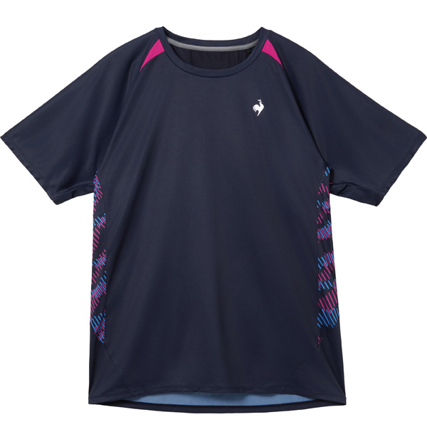 ルコックスポルティフ Aile forme air ゲームシャツ （ LN6SHT00M-NV00 ）[ lecoq sportif MS メンズ ]26SS