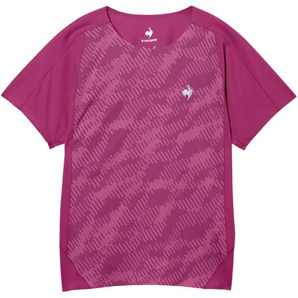 ルコックスポルティフ Aile forme ゲームシャツ （ LN6SHT01L-PK00 ）[ lecoq sportif LS レディース ]26SS