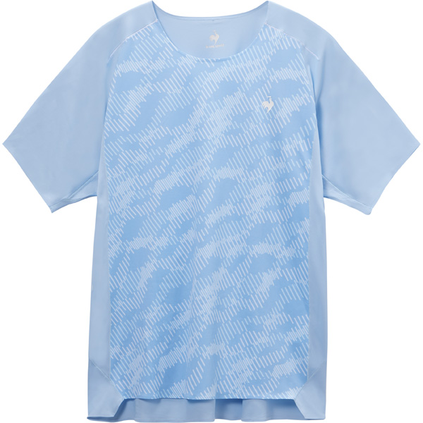 ルコックスポルティフ Aile forme ゲームシャツ （ LN6SHT01M-BL00 ）[ lecoq sportif MS メンズ ]26SS