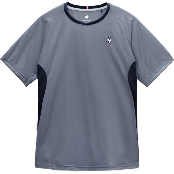 ルコックスポルティフ Aile forme ゲームシャツ （ LN6SHT10M-NV00 ）[ lecoq sportif MS メンズ ]26SS