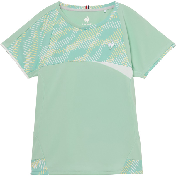 ルコックスポルティフ Aile forme ゲームシャツ （ LN6SHT11L-EM00 ）[ lecoq sportif LS レディース ]26SS