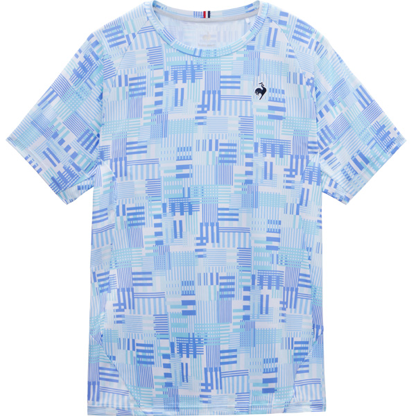 ルコックスポルティフ Aile forme ゲームシャツ （ LN6SHT20M-BL00 ）[ lecoq sportif MS メンズ ]26SS