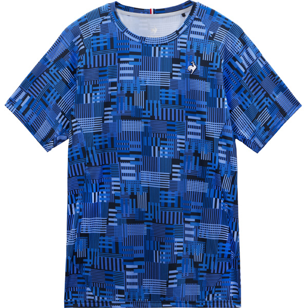 ルコックスポルティフ Aile forme ゲームシャツ （ LN6SHT20M-NV00 ）[ lecoq sportif MS メンズ ]26SS