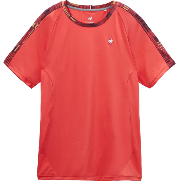 ルコックスポルティフ Aile forme ゲームシャツ （ LN6SHT21M-RD00 ）[ lecoq sportif MS メンズ ]26SS